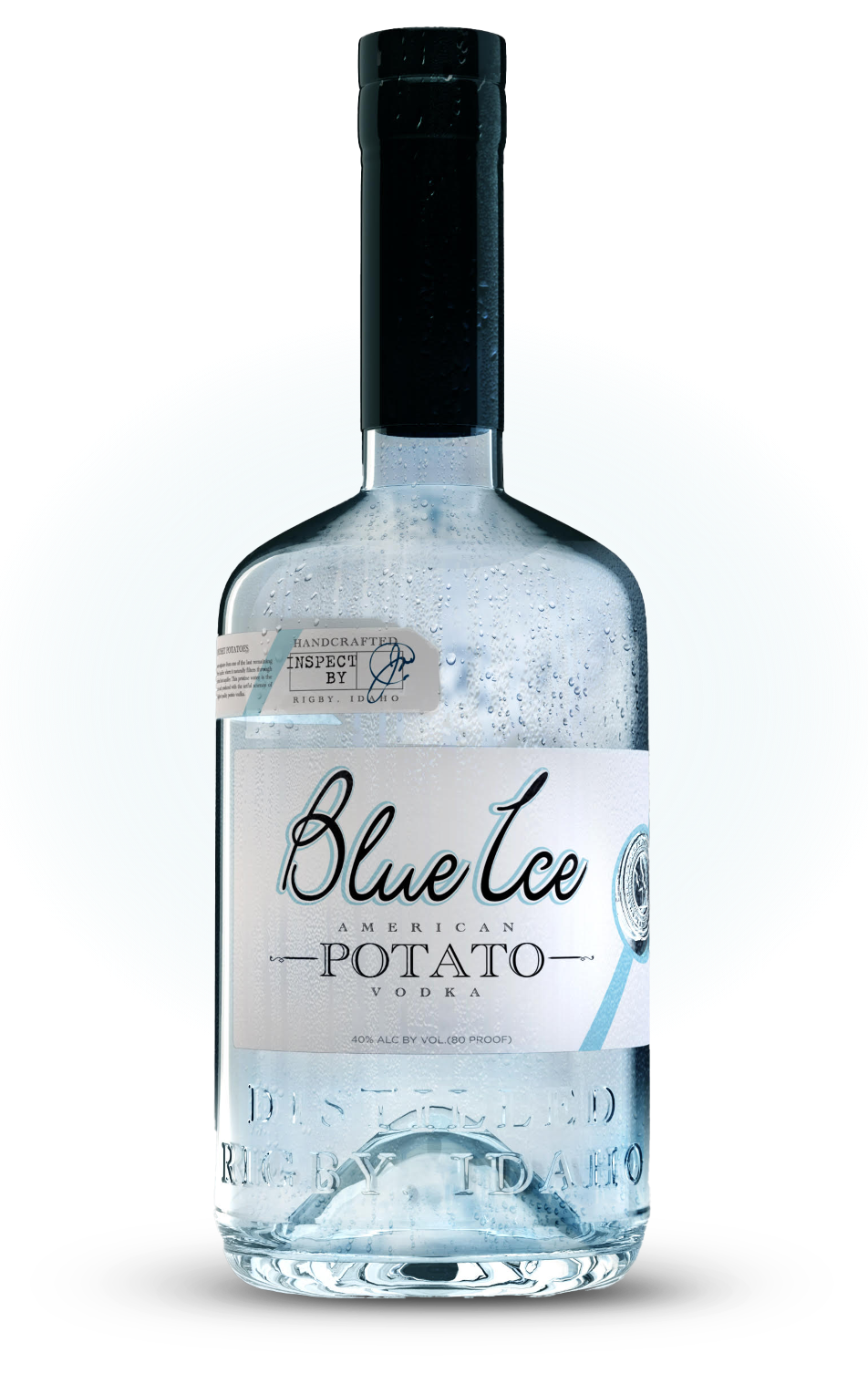 blue ice vodka potato